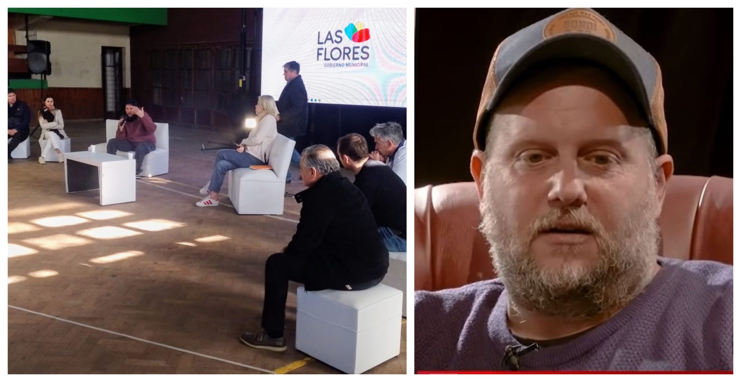 Nicolás «Cayetano» Cajg en Las Flores: «La ludopatía está diseñada para