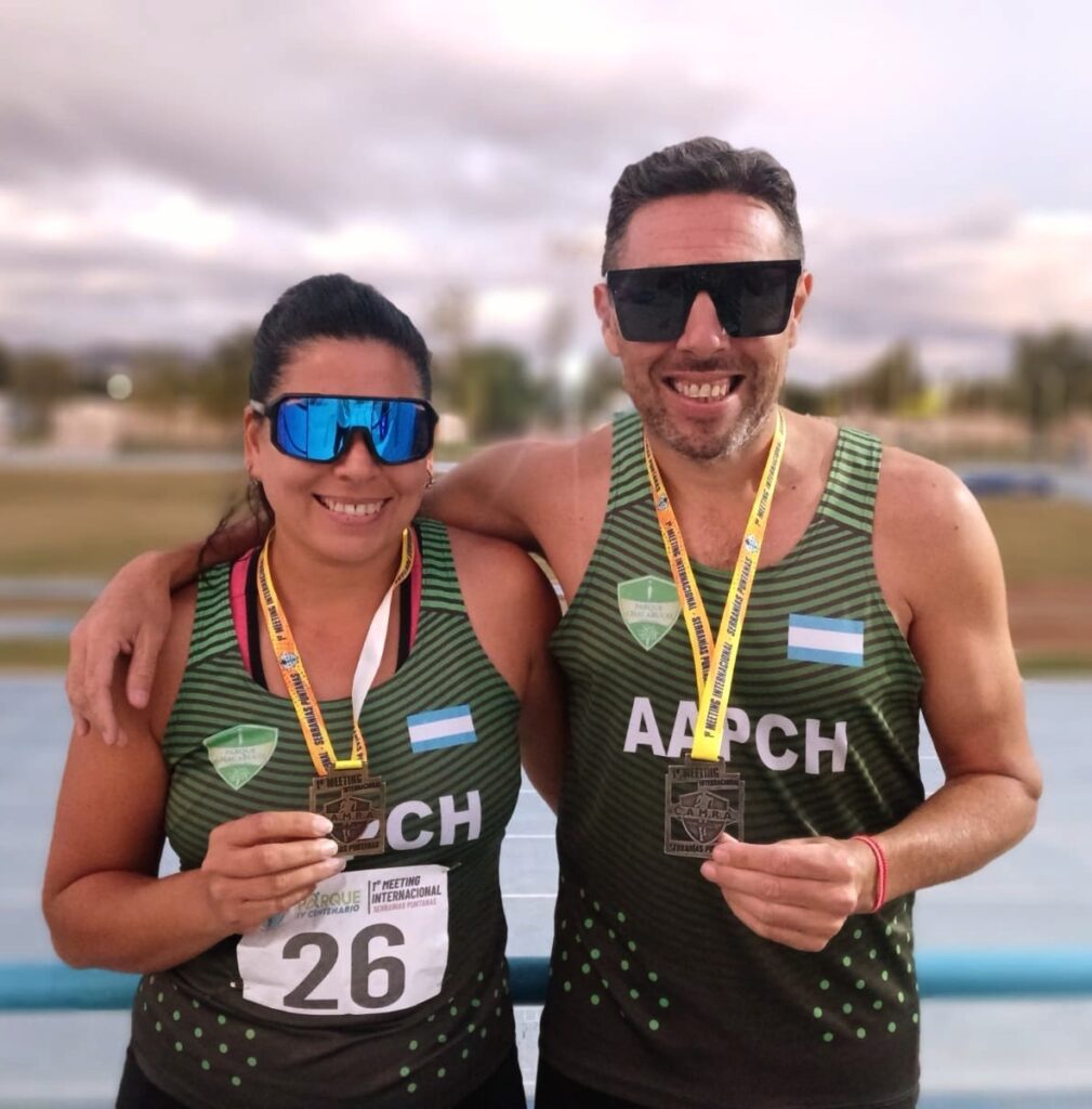 Meeting San Luis 2026: 6 medallas para Eliana y Atahualpa