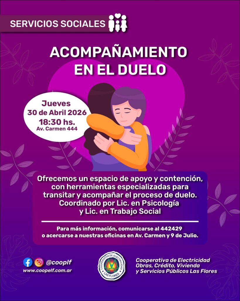 Acompañamiento en el Duelo: un espacio de apoyo desde la Cooperativa