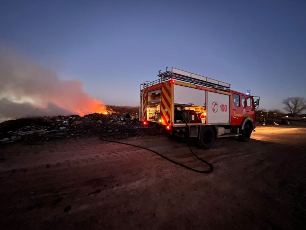 Otra vez el olor a quemado: incendio en el 