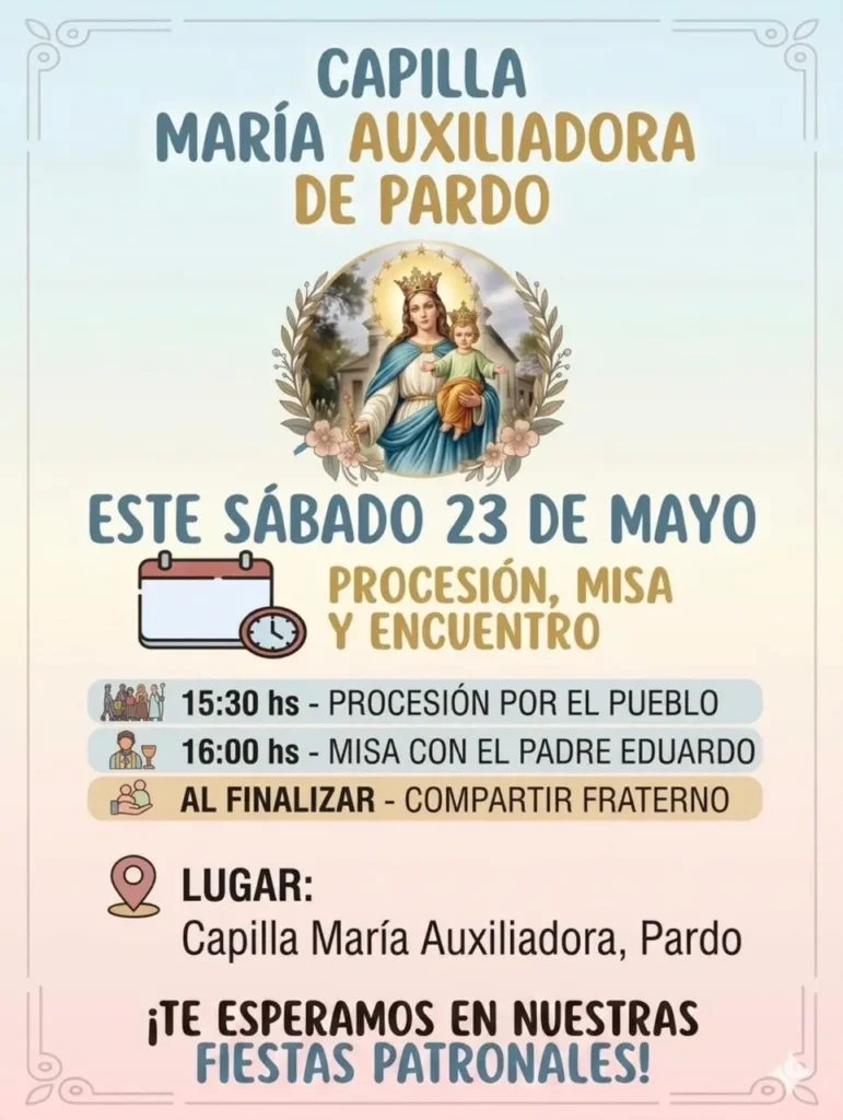 Fiestas Patronales en Rosas este sábado en Pardo