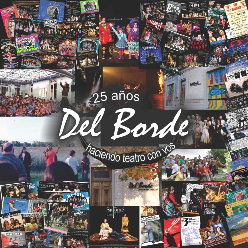 ¡Abrazo teatrero!: Del Borde Teatro cumple 25 años