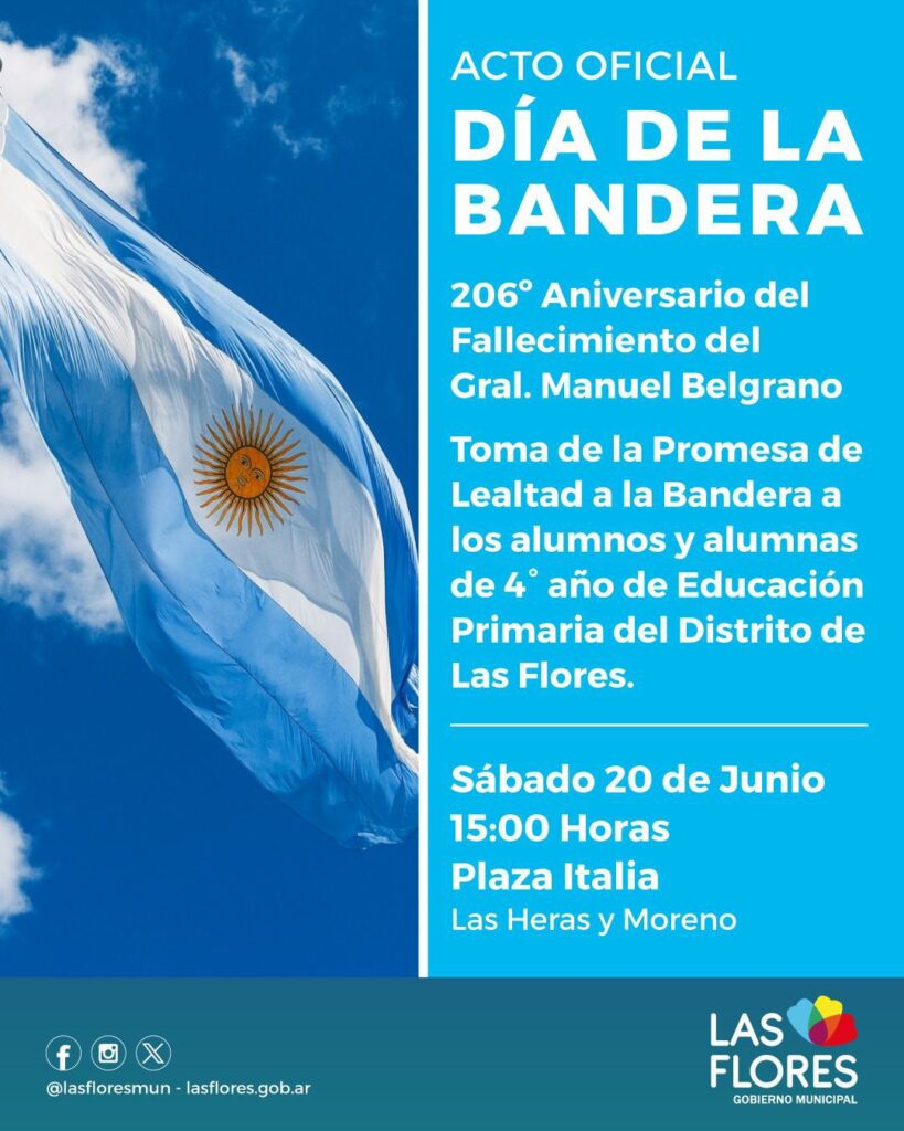 Acto Centralizado del Día de la Bandera