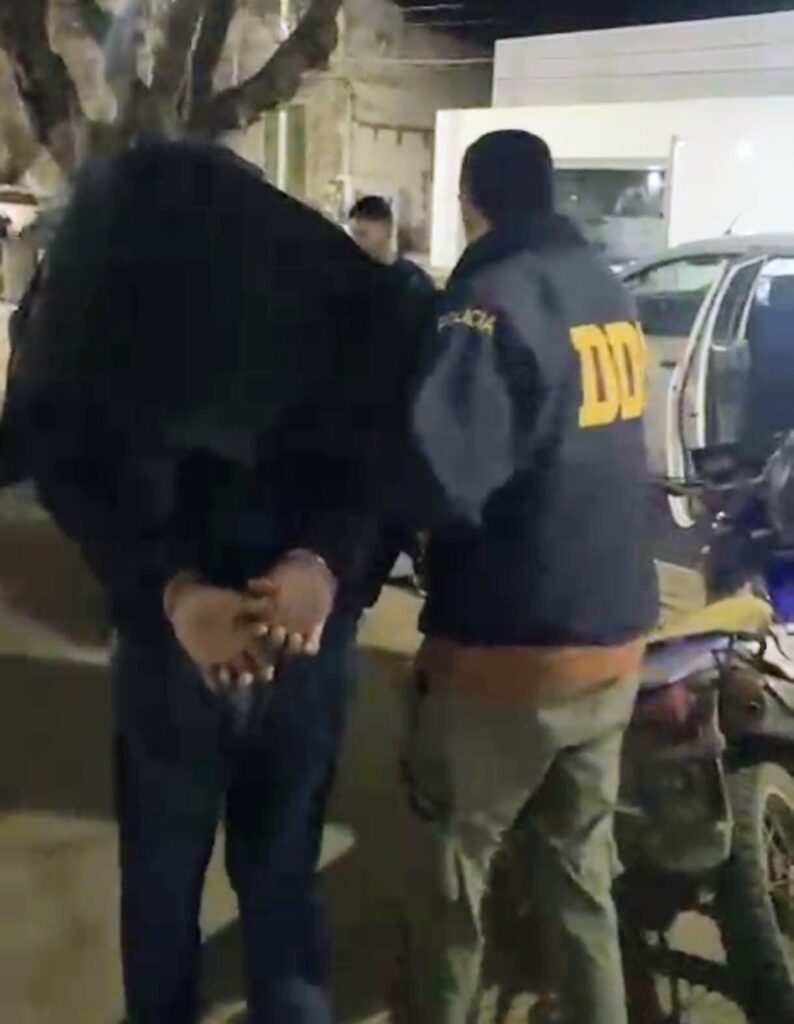 3er parte de prensa de la DDI: Detención solicitado por la justicia de San Juan