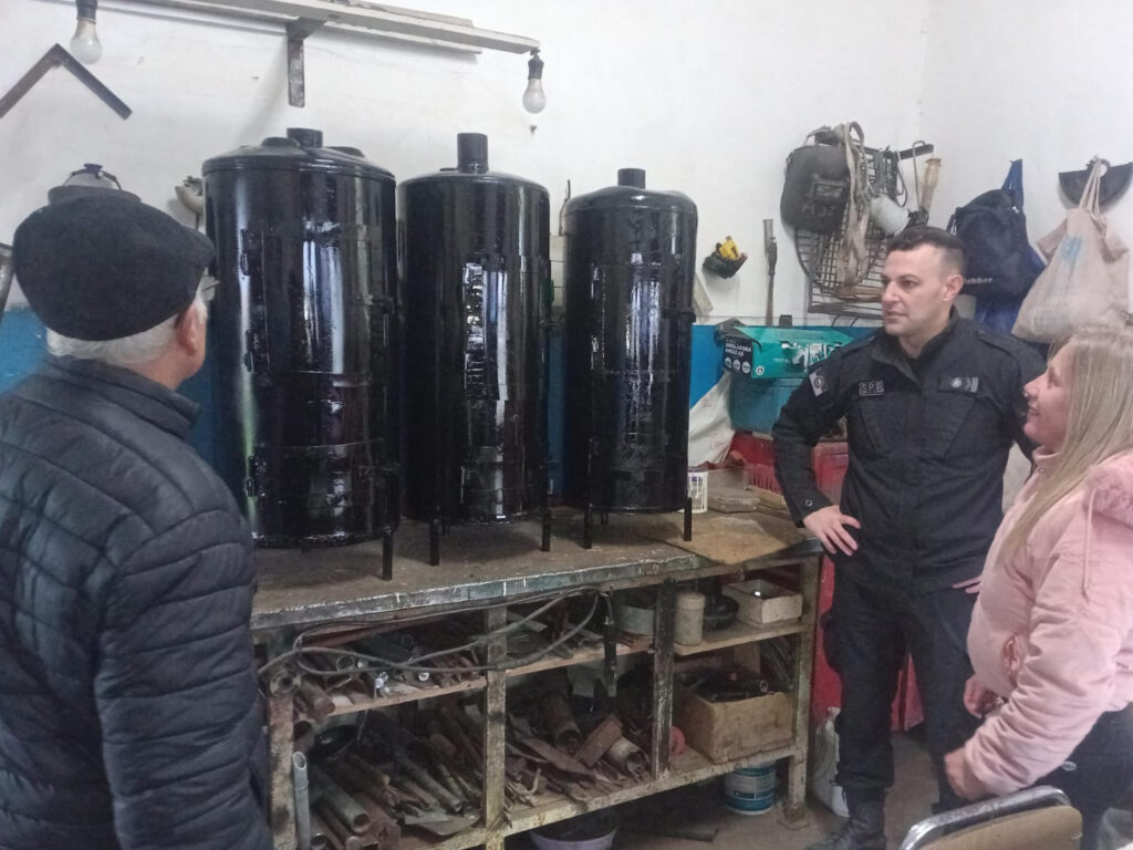 La Buena Noticia: internos de la Unidad 7 de Azul fabricaron salamandras