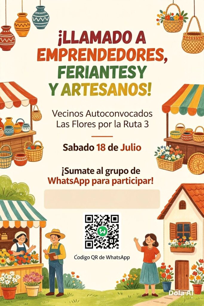 Autovía Ya!: convocan a emprendedores, feriantes y artesanos a participar de la convocatoria