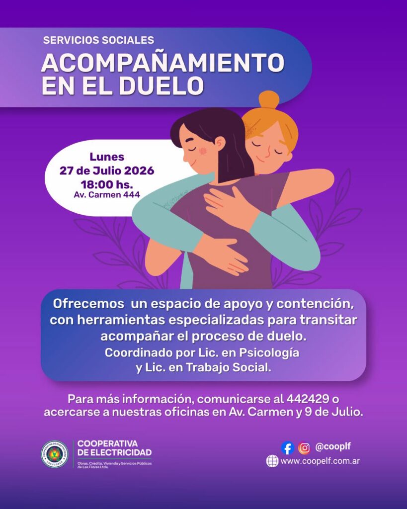 Acompañamiento en el Duelo: un espacio de apoyo desde la Cooperativa