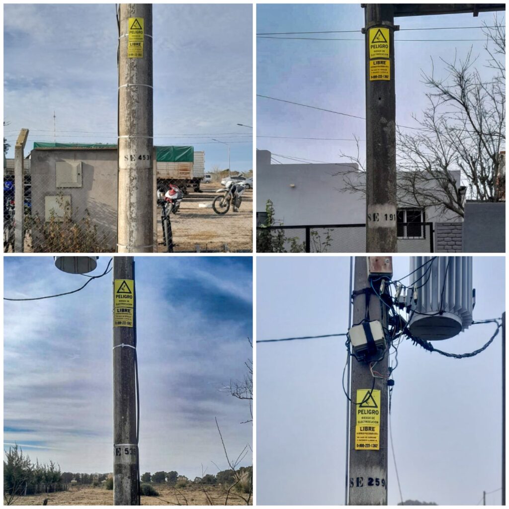 Cooperativa Eléctrica: actualización de señaléticas en Subestaciones
