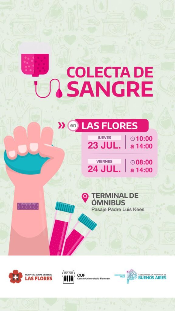 CUF y Hemoterapia Las Flores se unen para una Colecta de Sangre