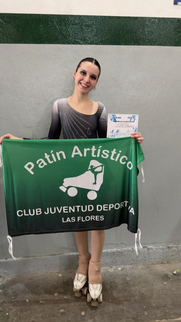 Patín Artístico Juventud Deportiva: Mia Merceré clasificada al Campeonato Absoluto