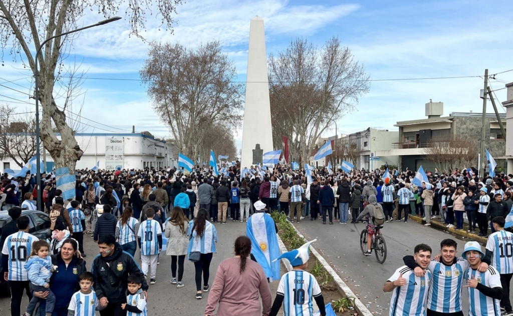 Importante: si Argentina gana hoy habrá operativo de seguridad y control de tránsito en el centro