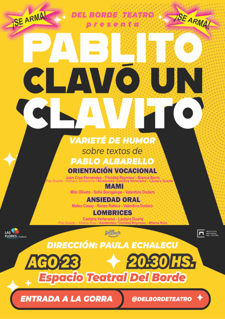 Teatro Del Borde/Adolescentes repite este sábado «Gran Varieté Gran»