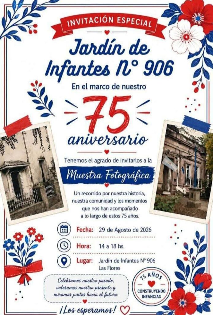 Muestra Fotográfica este sábado en el Jardín de Infantes 906