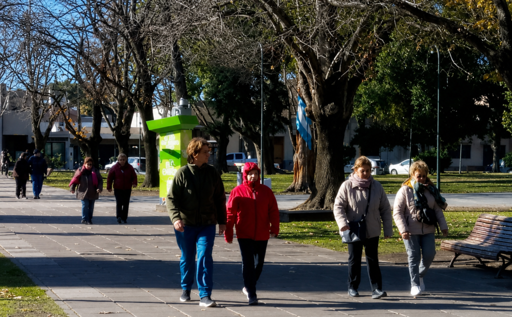 Sol, frío y tiempo estable: así estará el clima este finde en Las Flores