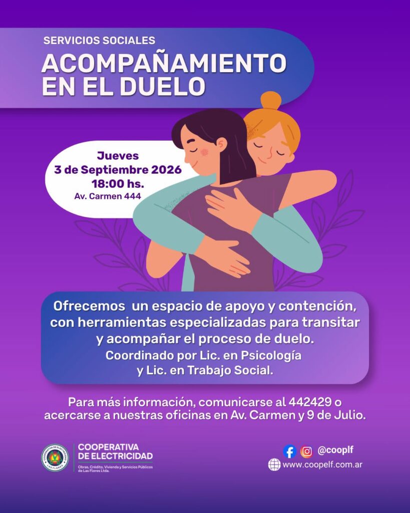 Acompañamiento en el Duelo: un espacio de apoyo desde la Cooperativa
