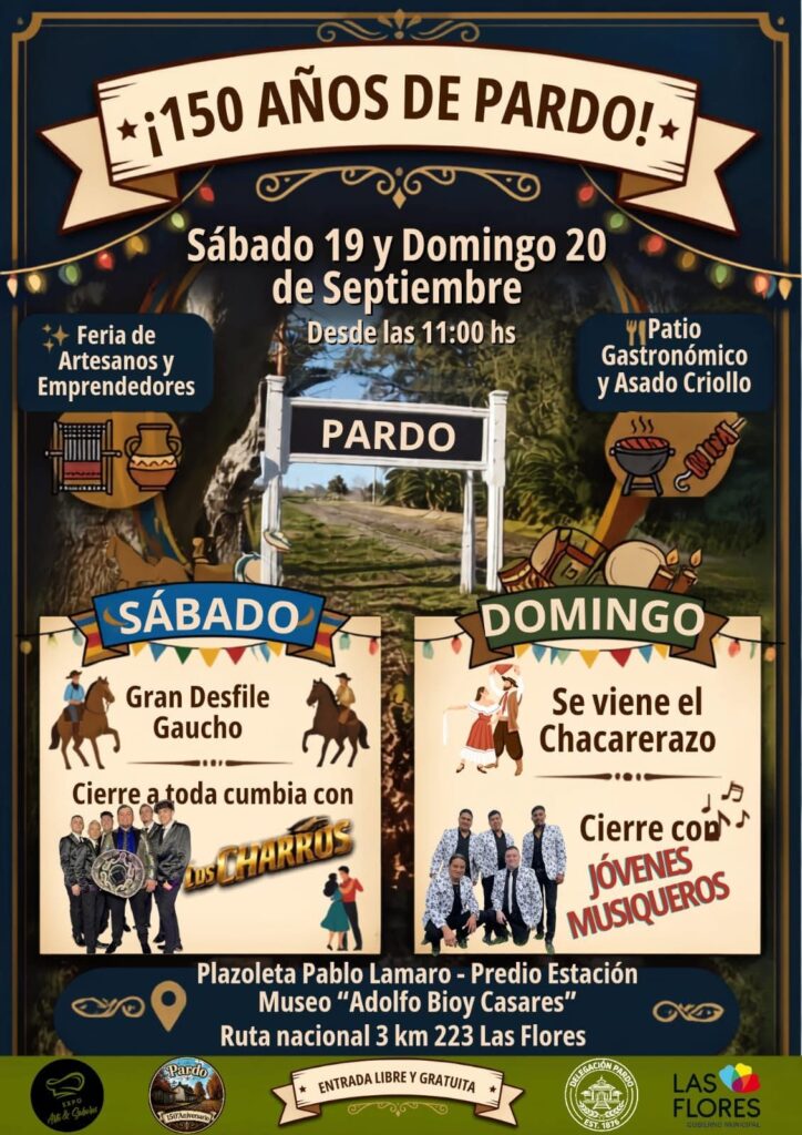 Pardo festeja un siglo y medio de historia