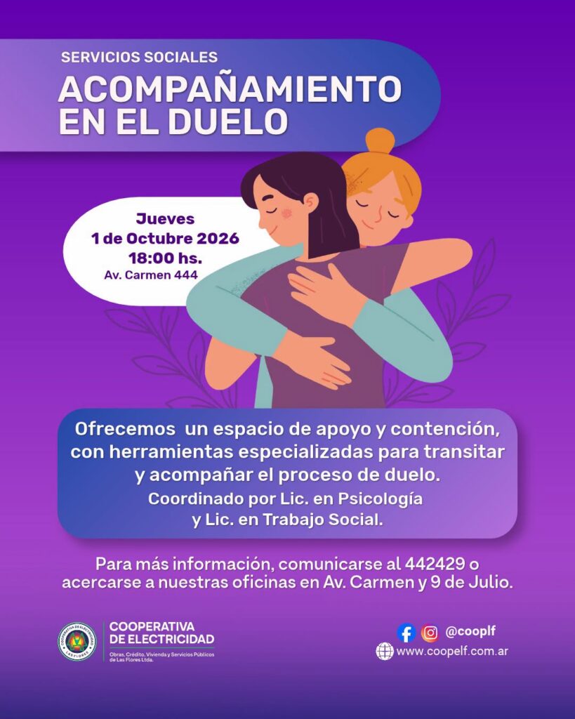 Acompañamiento en el Duelo: un espacio de apoyo desde la Cooperativa
