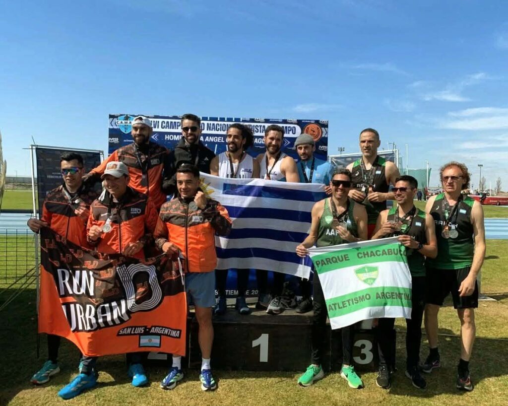 En Posta 4 X 100 en CABA A. Rodríguez es Plata