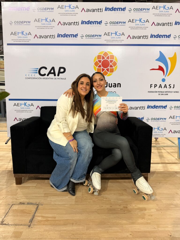 Patín Artístico Las Flores: Clara Mendivil, top 10 en la Copa