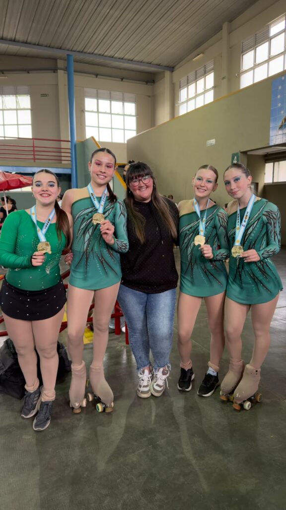 Patín Artístico: excelentes resultados del club Juventud Deportiva en Morón