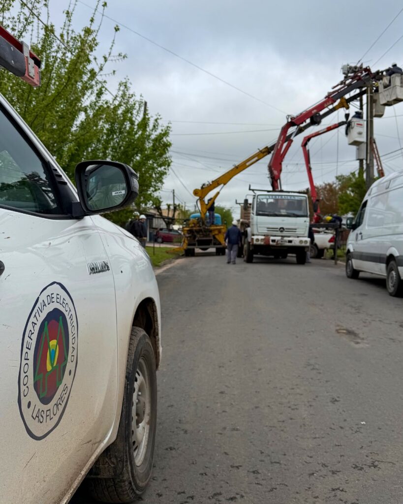 Trabajos realizados en el corte programado de energía eléctrica